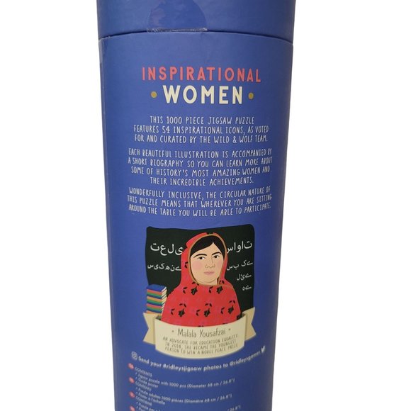 Ridleys NWT Jigsaw Puzzle Inspirational Women in Original box 1000 pieces - Picture 7 of 8